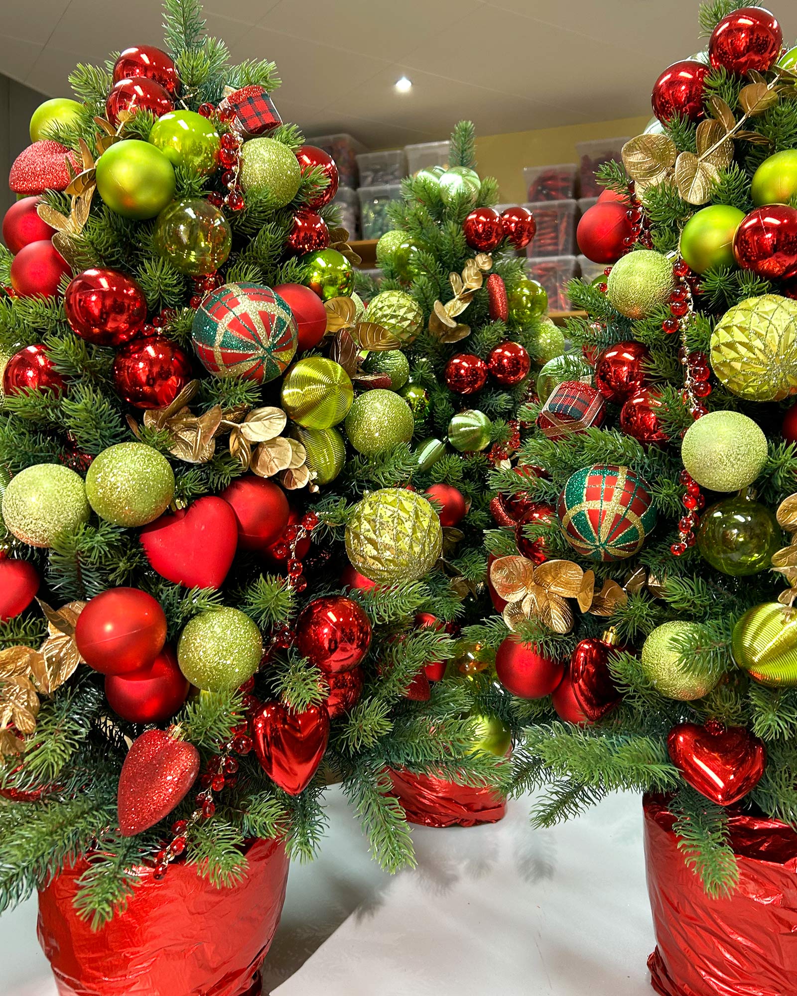 Weihnachtsdekoration für Unternehmen umgesetzt von ART DEKO Wien