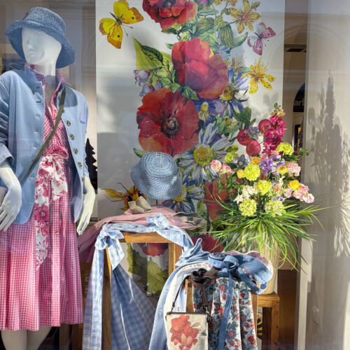 Sommerschaufenster für Kettner in 1010 Wien umgesetzt von ART DEKO