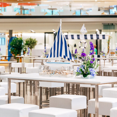 Eventdekoration Sommerfest umgesetzt von ART DEKO Wien
